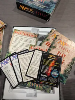 Portal Gift Box Set - Magic The Gathering MTG 2 Decks Instructions Guide Nice! - Image 4
