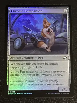 MTG Edge of Eternities Chrome Companion Foil 0236 NM - Image 1