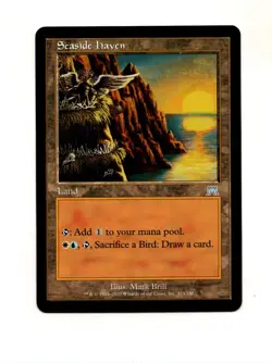MTG Seaside haven NM- Onslaught Magic the Gathering ~ Free Shipping - Image 1