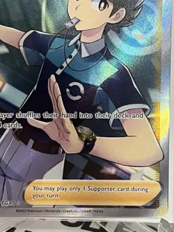 Judge TG25/TG30 Full Art Ultra Rare Silver Tempest Trainer Gallery Pokemon- NM - Image 4