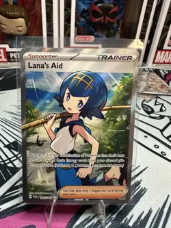 Lanas Aid Twilight Masquerade Pokemon TCG 207/167 Near Mint English Card - Image 1