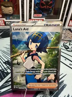 Lanas Aid Twilight Masquerade Pokemon TCG 207/167 Near Mint English Card - Image 2
