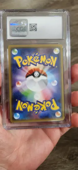 (POP 6) CGC 10 PRISTINE Japanese Porygon Z 067/081 Bandit Ring Holo Pokemon - Image 2