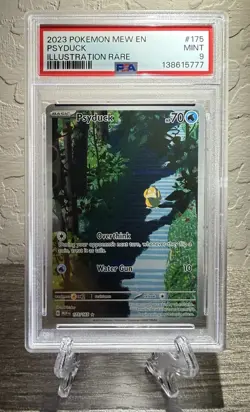 🔥Psyduck 175/165🔥 Pokemon TCG Scarlet & Violet 151 💎 PSA 9 Mint 💎 - Image 1