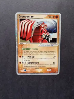 Pokemon TCG Groupon EX 038 Black Star Promo LP SWIRL - Image 1