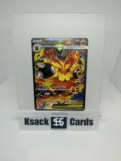 Pokemon TCG Mega Evolution Ascended Heroes Mega Emboar EX SIR 273/217 - Image 1