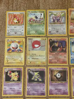 Pokemon TCG Card Lot Dark Charziard Rhydon Aerodactyl Lugia Wartortle 24 Cards - Image 3
