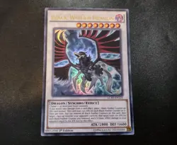 Black-Winged Dragon LC5D-EN135 Ultra Rare 1st Edition Yugioh Card NM - Image 1
