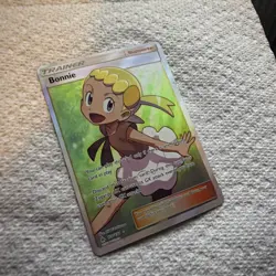 Bonnie (Full Art) 128/131 SM - Forbidden Light Pokemon Card - Image 3