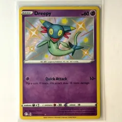 Dreepy - SV060/SV122 Pokemon Shining Fates SWSH NM Baby Shiny Rare Card - Image 1