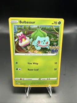 Pokemon TCG Bulbasaur SWSH231 Sword & Shield Black Star Promo Card - Image 2