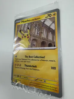 Pokemon Pikachu At The Museum Jumbo Promo card - Image 2