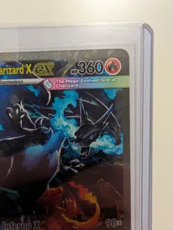 🔥 Mega Charizard X ex 125/094 – SIR Phantasmal Flames – Pokemon Card NM 🔥 - Image 4