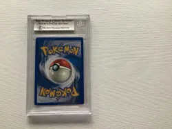 1999 Pokemon TCG Mewtwo Base Set Holo Unlimited Rare Card 10/102 BGS 9 - Image 2