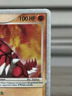 Pokemon Groudon ex 93/100 EX Crystal Guardians Holo Rare Card 100 HP - Image 5