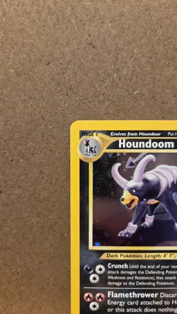 Houndoom Neo Discovery 4/75 Rare Holo with SWIRL - LP - ungraded Pokemon Card - Image 3