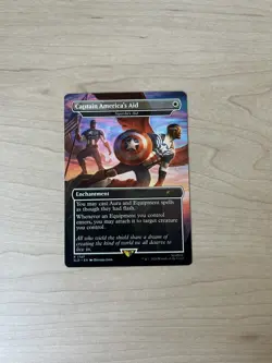 MTG - Captain America's Aid - Secret Lair - SLD - #1727 NM BORDERLESS - Image 1