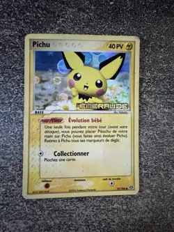 PICHU REVERSE - POKEMON 59/106 EX EMERAUDE FR - Image 1