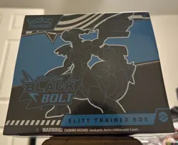 Pokemon TCG: Scarlet & Violet-Black Bolt ETB (Elite Trainer Box) - Image 1