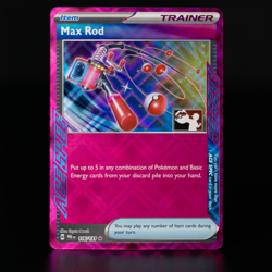 Max Rod 116/131 Ace Spec Play! Pokemon Stamped Prize Pack Series 7 NM - Image 1