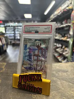 2023 Pokemon Paradox Rift Steelix #208 Illustration Rare 208/182 PSA 10 Gem Mint - Image 1