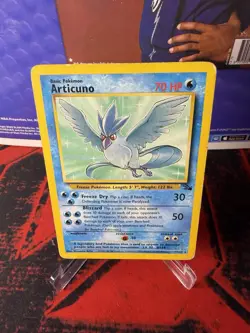 Pokemon Articuno Fossil Unlimited 17/62 HP - Image 1