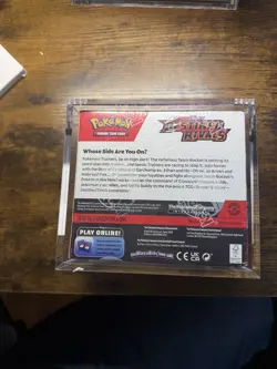 Pokemon TCG Destined Rivals Booster Box Sealed, English edition with acrylic - Image 2