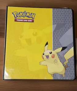 Ultra Pro Pikachu Binder 2015 With 50 Ultra Pro 9 Slot Sleeves Pokemon - Image 1