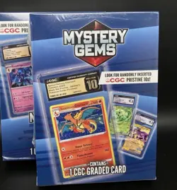 Pokemon TCG Mystery Gems CGC Graded Slab Factory Sealed New SEALED ( 1 BOX ) - Image 1