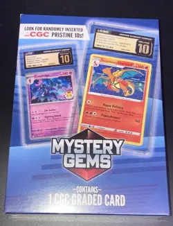 Pokemon TCG Mystery Gems CGC Graded Slab Factory Sealed New SEALED ( 1 BOX ) - Image 2