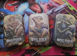 ONE PIECE CARD GAME - Mini TIN PACK- Lot Of 3 Tins Set VOL. 2 - Image 1