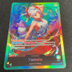 Yamato OP06-022 L | One Piece TCG: ST28 Green/ Yellow Yamato English - Foil NM - Image 1