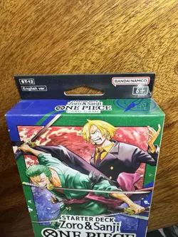 One Piece Zoro and Sanji Starter Deck ST-12 New SEALED - Image 3