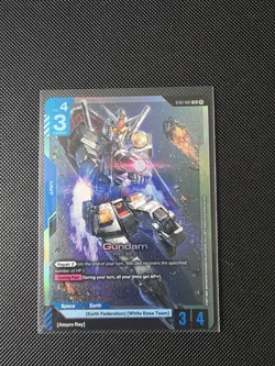 Gundam RX-78-2 Beta Trial version Gundam Card Game ST01-001 LEGENDARY - Image 1