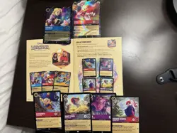 Disney Lorcana Magical Places- Rapunzel & Donald Duck EPCOT Promo Cards SET - Image 2