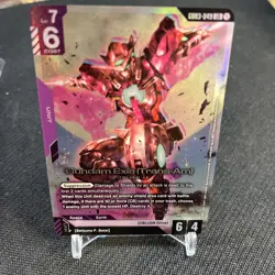 Gundam Exia Trans-Am Foil - GD03-049 - Gundam TCG Card Game - Steel Requiem - Image 3