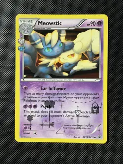 Meowstic Holo RC15/RC32 Pokemon Generations: Radiant Collection NM Pokemon Card - Image 1