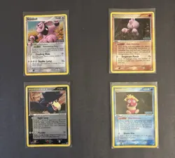 Reverse Holo Murkrow, Smoochum, and Other Unseen Forces Pokemon Card Lot - Image 1