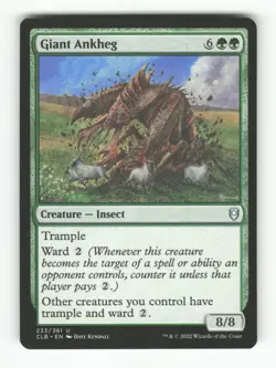 Giant Ankheg U Commander Legends: Battle for Baldur's Gate 233 NM Normal MTG - Image 1
