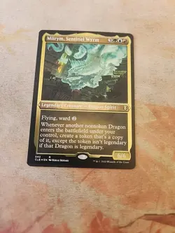 Miirym, Sentinel Wyrm Foil Etched Commander Legends Battle For Baldur's Gate MTG - Image 1
