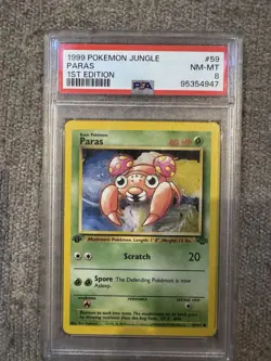 12× Pokemon Jungle 1st Edition PSA Slabs Lot (PSA 8–9) – NM+ WOTC (11 8s & 1 9) - Image 5