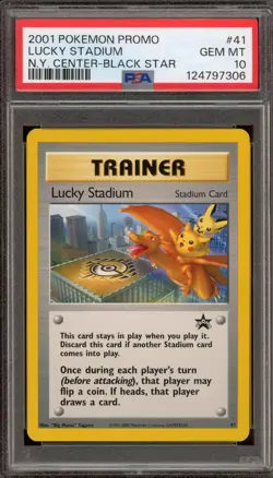 Pokemon Lucky Stadium N.Y. Center Black Star Promo #41 PSA 10 Gem Mint - Image 1