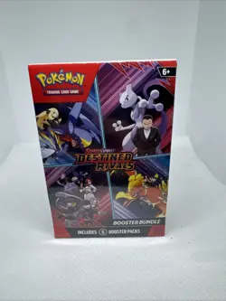 Pokemon Destined Rivals Booster Bundle | Factory Sealed | Pokemon TCG - Image 1