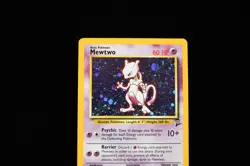 Pokemon TCG Base Set 2 MEWTWO Holo Rare 10/130 LP Excellent! - Image 2