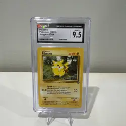 1999 Pokemon TCG Jungle Pikachu 60/64 CGC 9 .5 MINT+ - Image 1