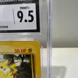 1999 Pokemon TCG Jungle Pikachu 60/64 CGC 9 .5 MINT+ - Image 3