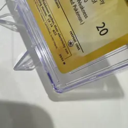 1999 Pokemon TCG Jungle Pikachu 60/64 CGC 9 .5 MINT+ - Image 4