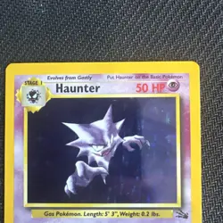Pokemon TCG Haunter 6/62 Holo Unlimited Rare Fossil, WOTC HP - Image 2