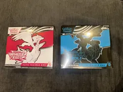Pokemon TCG Black Bolt/White Flare ETB Set of 2 - (SHIPS IMMEDIATELY) - Image 1