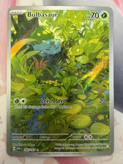 Pokemon Lot Of 5 151 SIR Bulbasaur / Nidoking 166 174 EX - Image 5